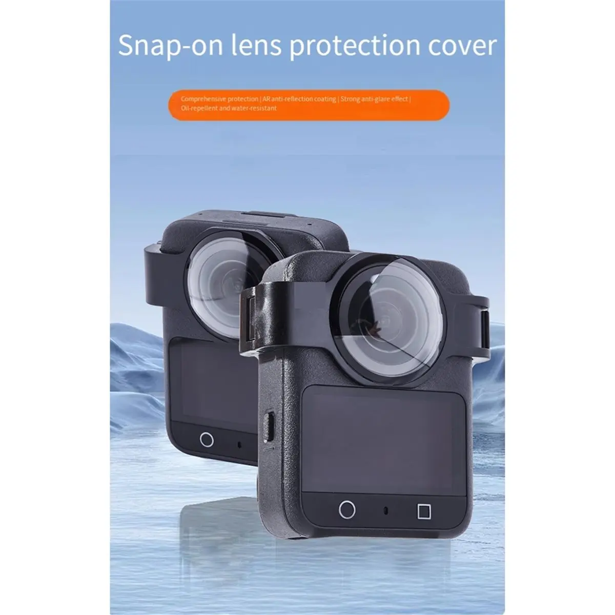 DT75BG Optical Glass Camera Protectors for 360 Lens Guard Shockproof Anti-Scratch Lens Cover Protectors