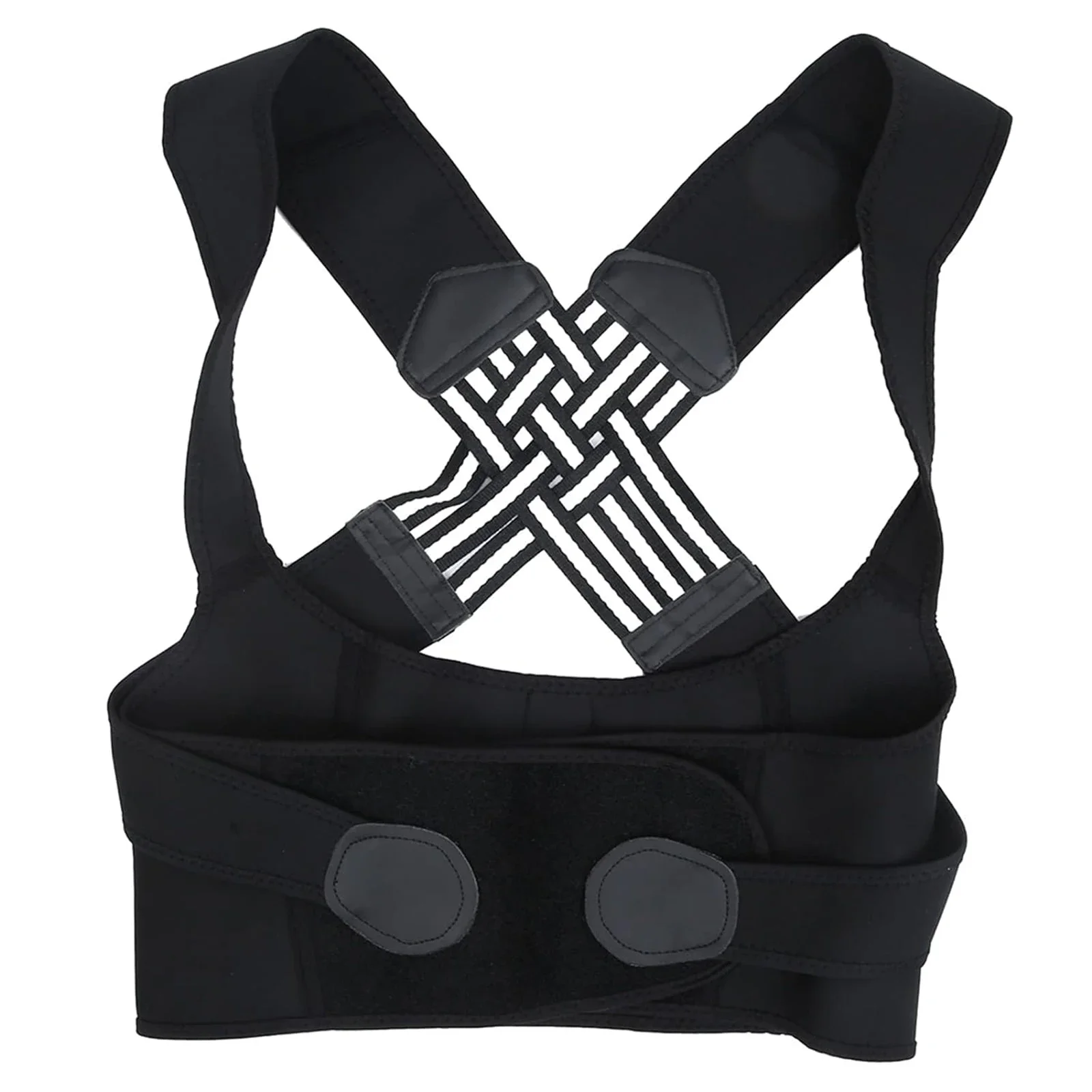 Back Posture Corrector Belt Support Brace Women Back Correction Belt Breathable Elastic Back Straightener for Spine Alignment