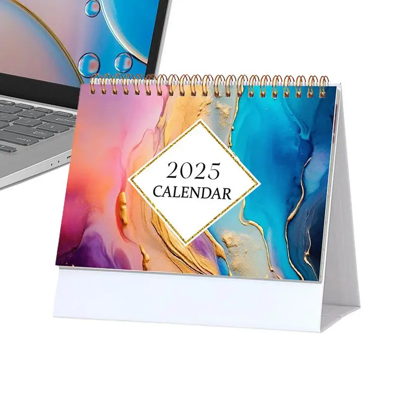 

Desktop Calendar 2025 18 Monthly Planner 7.6 X 6.7 Inches July 2024-December 2025 Desk Calendar With To-do List And Large Ruled