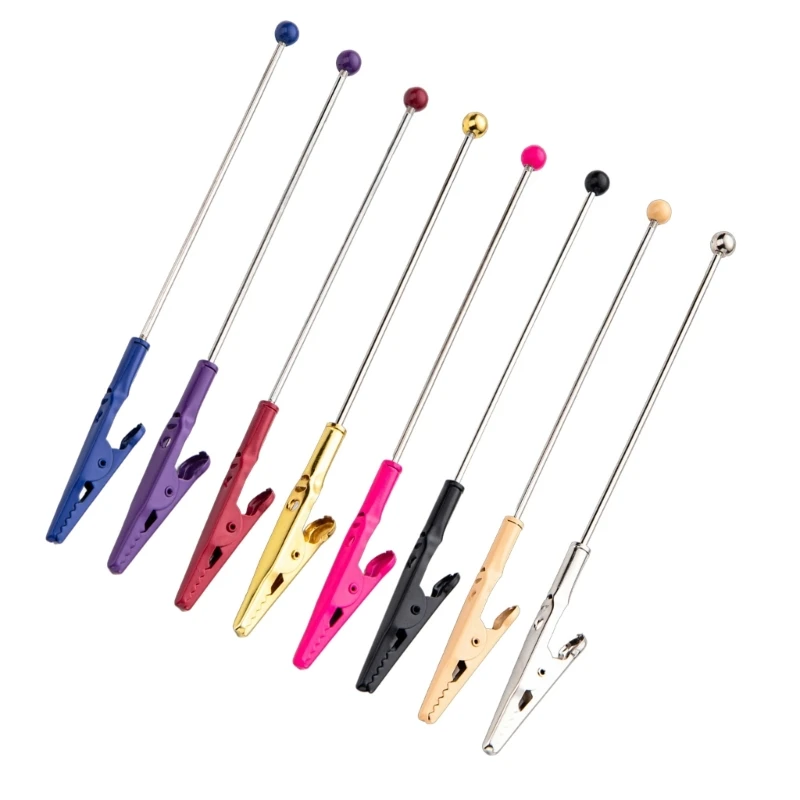 4/8Pcs Note Photo Clip, Metal Clip, Long-Tailed Clamp