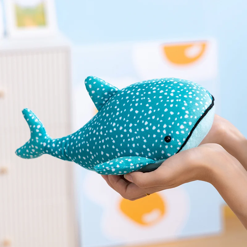 1pc 20cm adorável baleia brinquedos de pelúcia recheado animal macio baleia azul bonecas brinquedo kawaii para aniversário presente natal