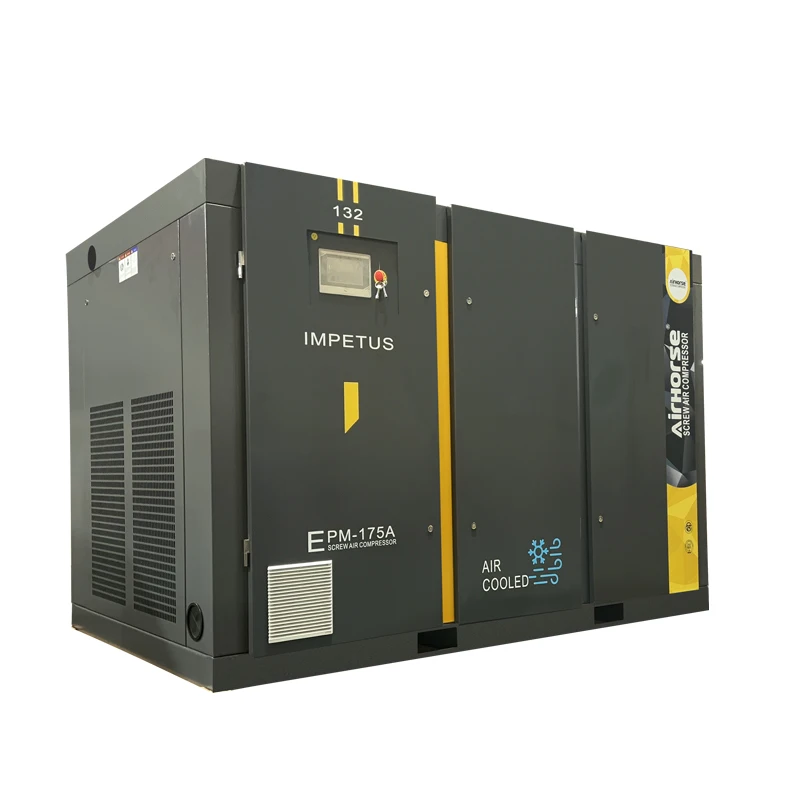 New Technology 160KW 220HP Inverter Compressors Single Stage 10Bar Pressure 27.6m3/min for Screw Air Compressor Project