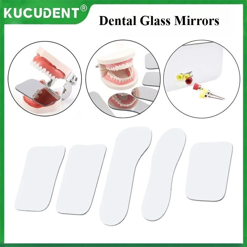 

Dental Orthodontic Mirror Glass Photography Mirrors Double-Side Reflector Intra Oral Cheek Lingual Occlusal Mirrors Dentist Tool