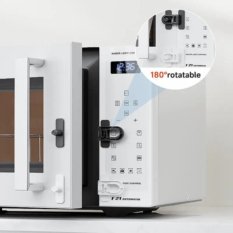 

Baby Proofing Refrigerator Door Safety Locks Fridge Child Lock Freezer Locks for Refrigerator Doors Latch Oven accessory