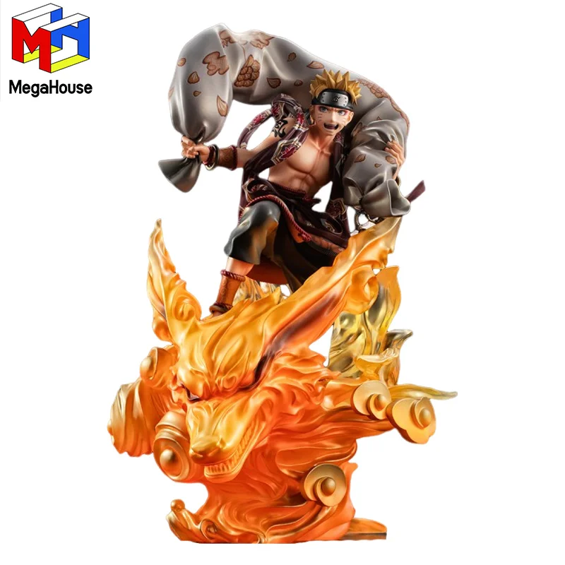 

Megahouse Precious G.E.M.Series NARUTO Shippuden Naruto Uzumaki Fujin Figure Anime Action Model Collectible Toys Gift