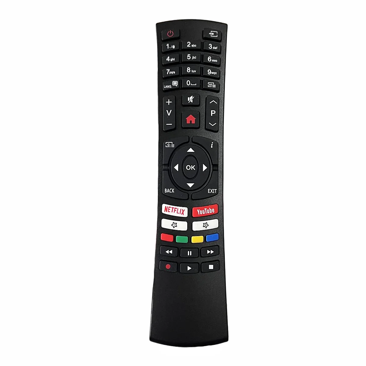 Remote Control For Continental Edison CELED43S0119B3 CELED55SBF19B3 CELED65S20B3 CELED65S419B3 CELED32S18B3 CELED40S0119B3 TV
