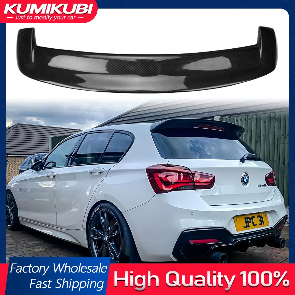 

3D Carbon Fiber Car Rear Roof Spoiler Wings For BMW 1 Series F20 F21 116i 118i 120i 135i M135i M140i 2012-2020 Hatchback Spoiler