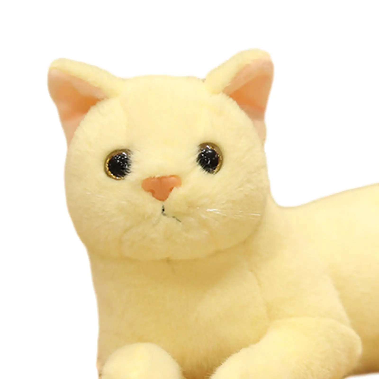 Plush Cat Dolls Cute Room Decoration Cat Pillow for Car Office Living Room