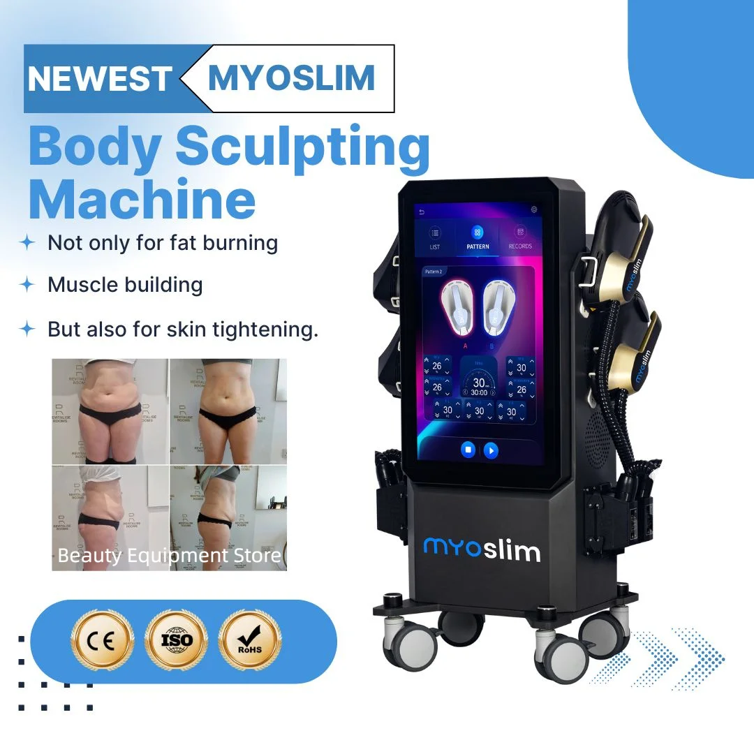 

EMS машина для коррекции фигуры Taixl EMS Hiemt стимулятор мышц EMS Body Sculpt косметическое оборудование с 4-мя ручками тазового дна