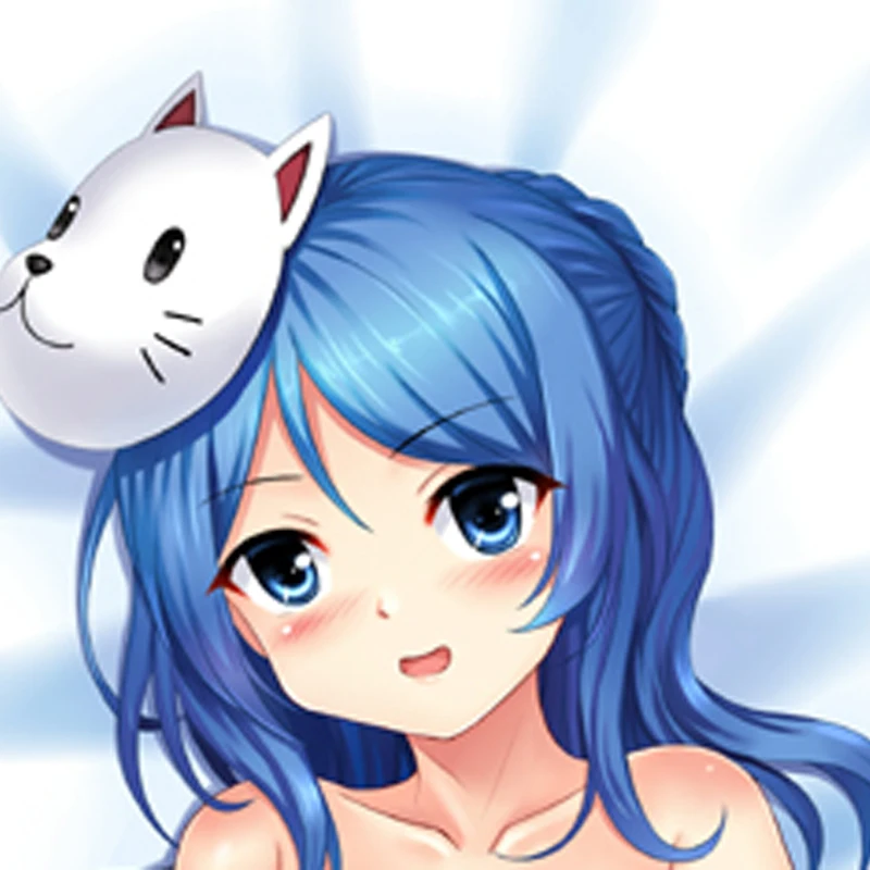 Chtholly Nota Seniorious Anime Dakimakura Pillow Cover Double Sided Print Hugging Body Pillow Case Multi Size 120-180cm