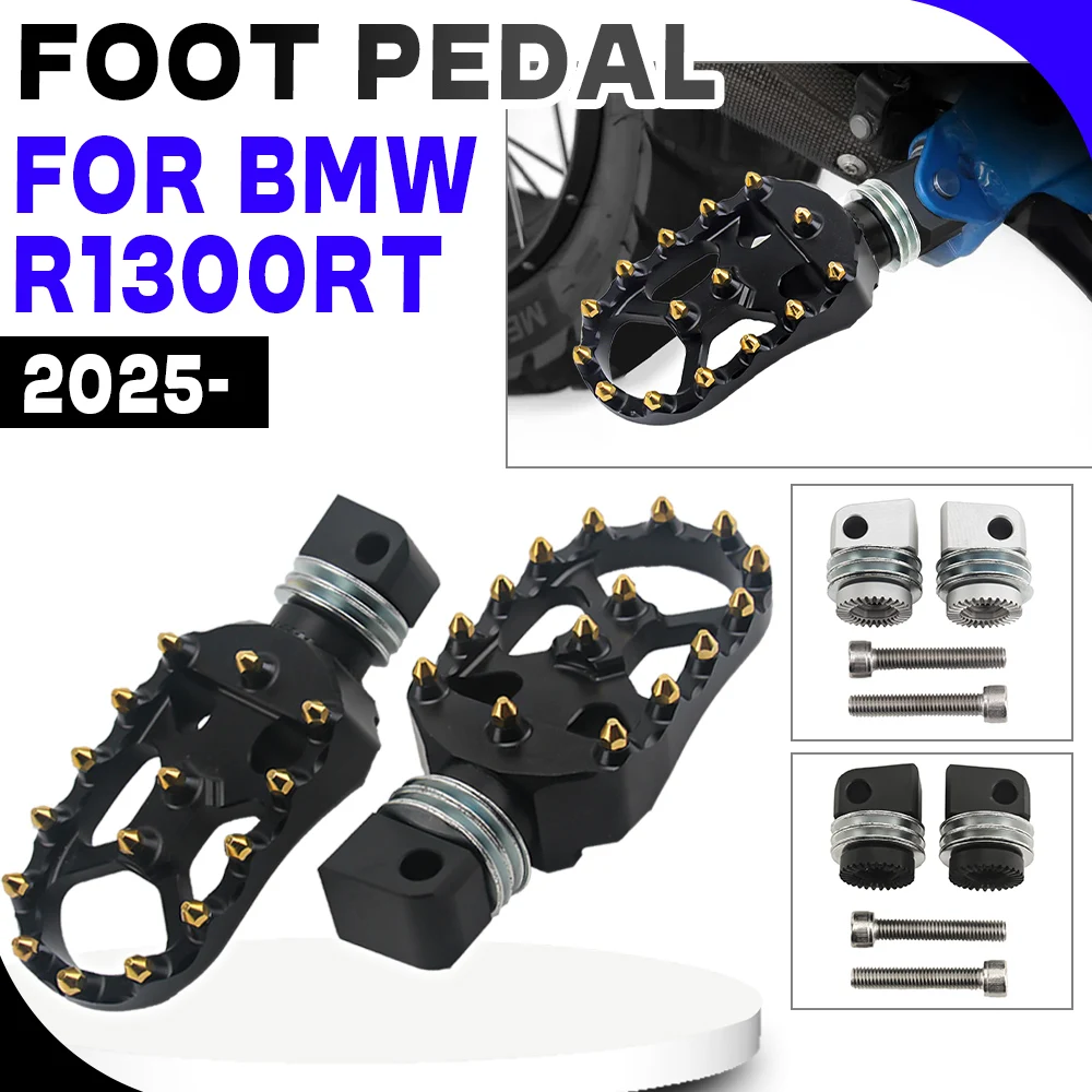 

Подходит для BMW R1300RT 2025 R 1300RT R1300rt R1300 RT, подставка для ног, задние подставки для ног мотоцикла, подножки, регулируемая на 360° подножка для пассажира