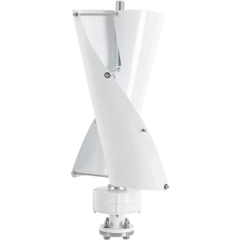 مولد تربيني الرياح، 100 وات تيار مستمر 12 فولت مولد تربيني الرياح ذو المحور الرأسي مع وحدة تحكم، مولد دوار مغناطيسي دائم لـ