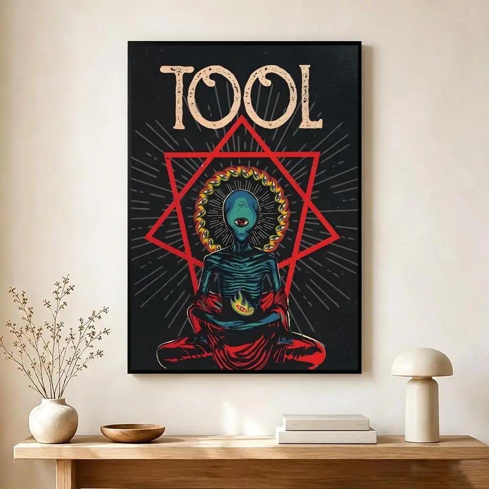 Progressive Metal Band T-tool Poster Modern Home Decoration Interior Design & Contemporary Wall Art Collection