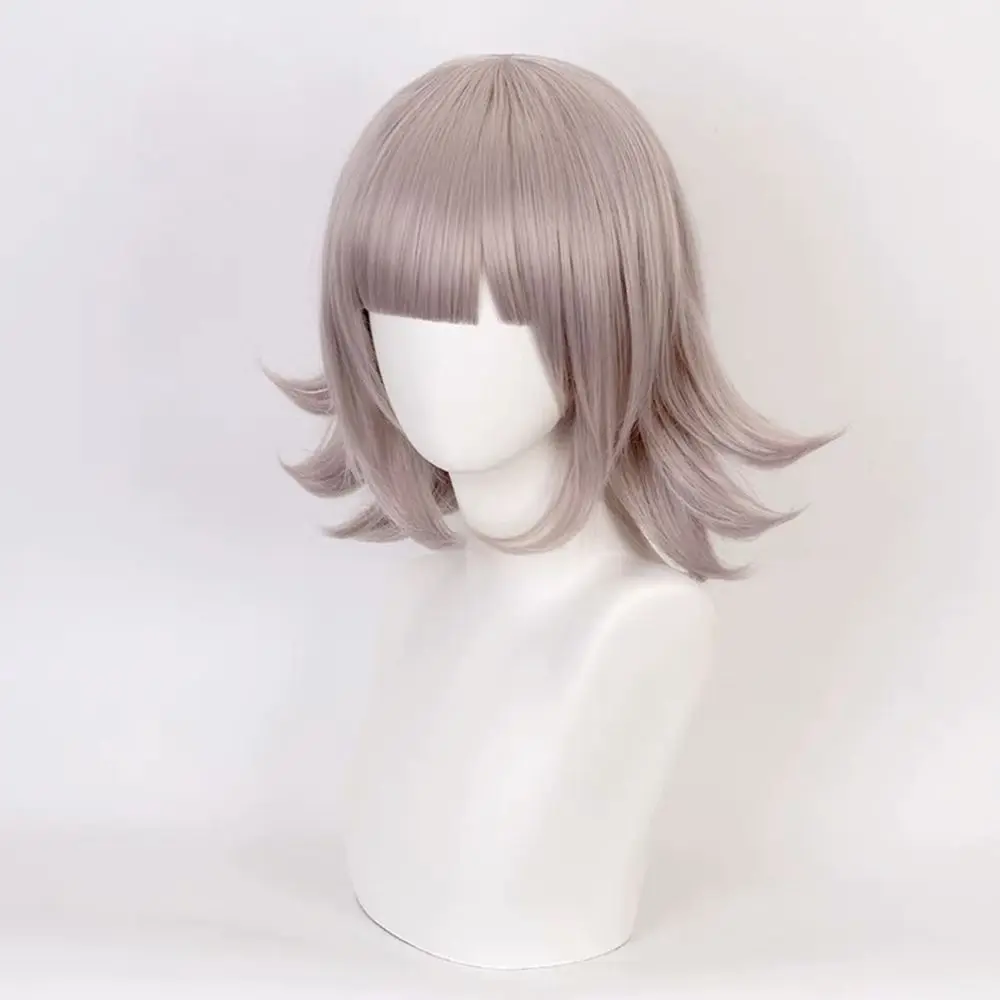 グッバイディスペアアカデミー コスプレ セブンシーズ チサト ウィッグ ショート パーマ ウィッグ