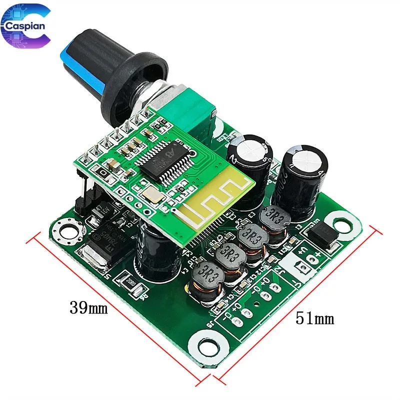 TPA3110 Mini Bluetooth Audio Amplifier Board 2x15W Stereo DIY Speaker Module 12V