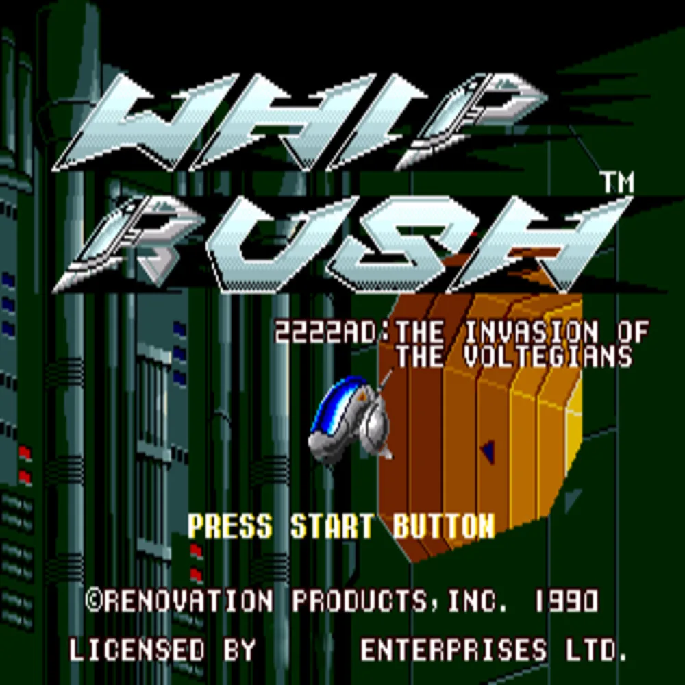 Whip Rush 16bit MD Game Card For Sega Mega Drive For Genesis System