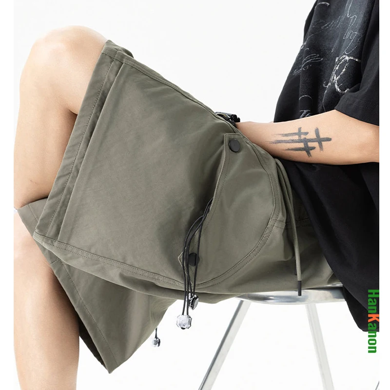 Men's Casual Cargo Shorts for Summer, Stretchy Workout Joggers Wrinkle-Free Quick-Dry, Multi-Pocket Loose Fit 5 Colors Available
