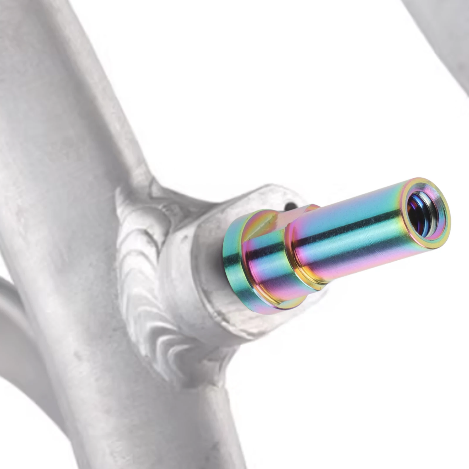 

1PCS M10x1.25 Titanium Alloy Seat Screw for Bike Modification Colorful Style Compatible Road Mountain Standard
