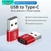 USB Type C Adapter USB 3.0 Type A Male to USB 3.1 Type C Female Converter USB C Charging Data Transfer Adapter for iPhone 12 Pro