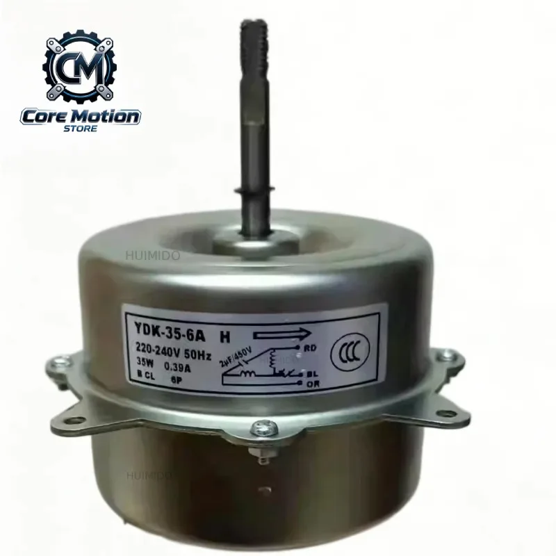 YDK-35-6A H Original Brand New Air Conditioner Outdoor Heat Sink Fan Motor YDK-35-6A H Air Conditioning Parts