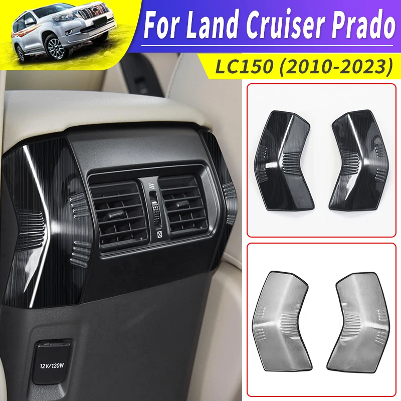 For 2010-2023 Toyota Land Cruiser Prado 150 Armrest Box Air Vent Corner protector Patch LC150 Interior Decoration  Accessories