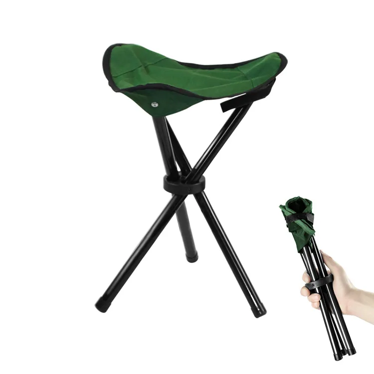 NEW Small Outdoor Folding Triangle Stool Fishing Chair Multi-function Camping Folding Stool Family Daily Park Chair
