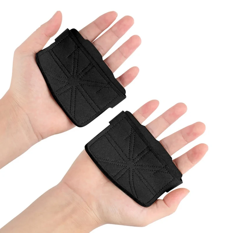 2Pieces Weightlifting Durable Pallm Protector Men Women Sports Workout Fitness Gloves