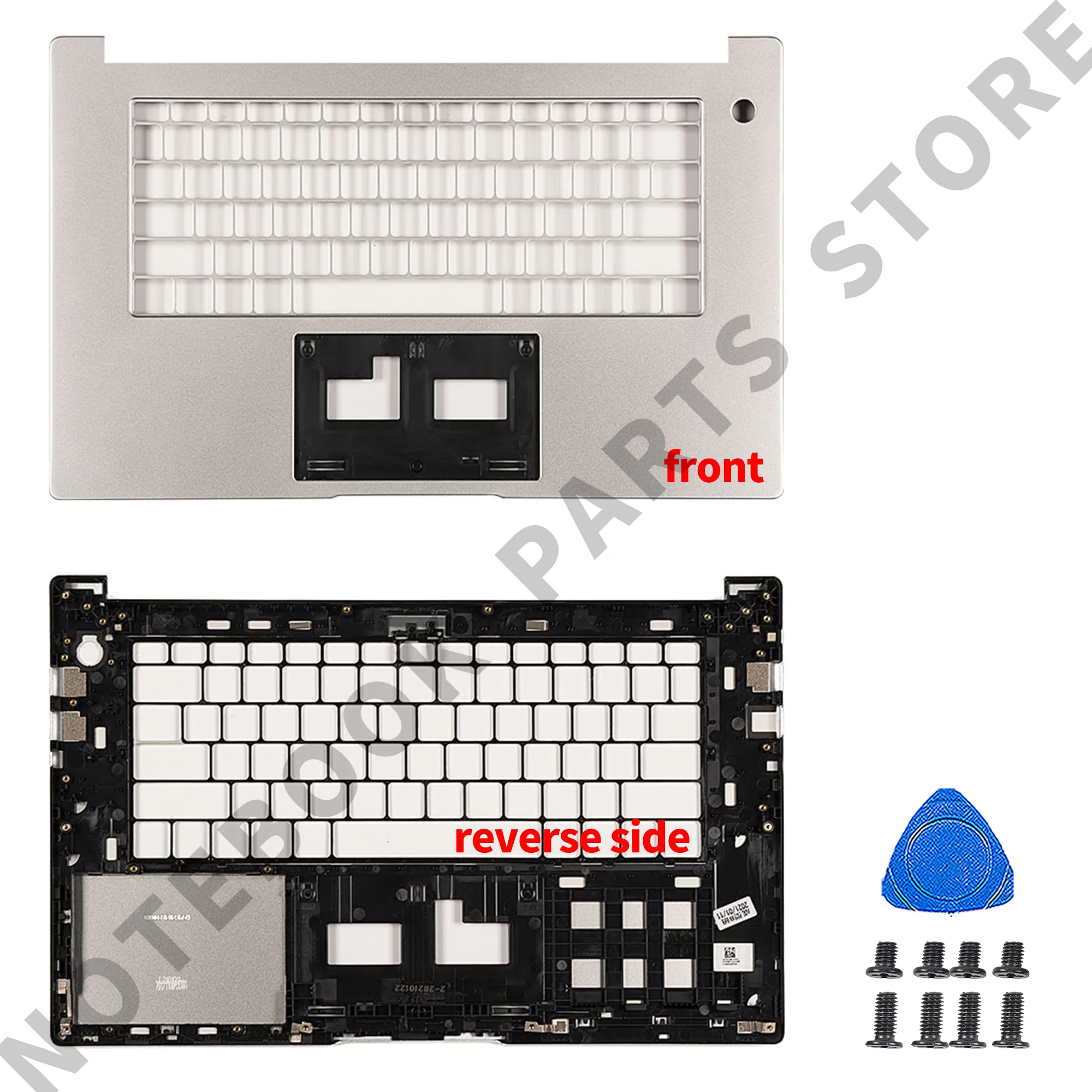 New Parts For Matebook D15 Boh-WAQ9L Bob-WAE9P BBZ-WBE9 BoD-WFH9 BwM-WFQ9 BOB BOHL BOH Back Cover Front Bezel/Palmrest/Bottom