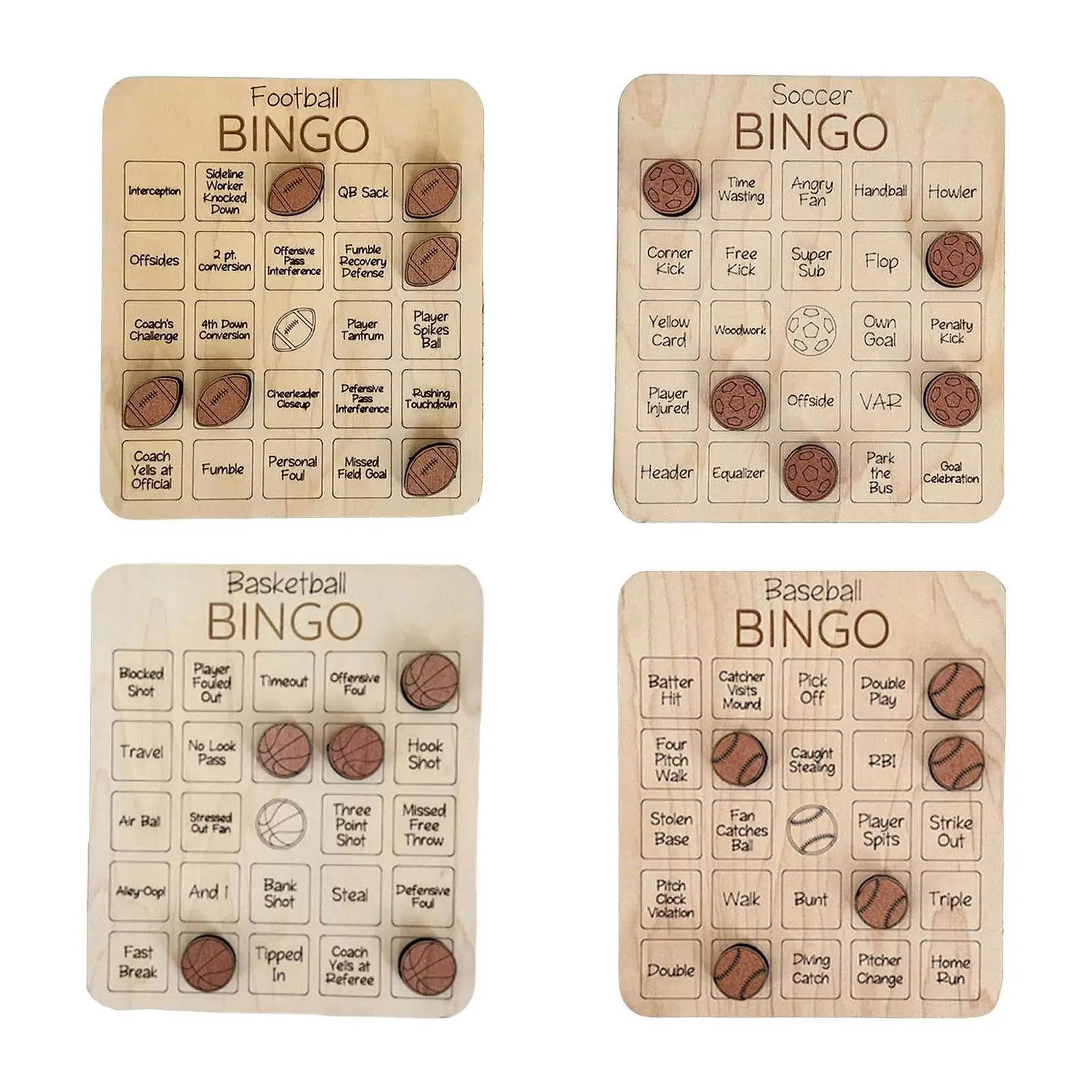 Bingo Game Traditional Bingo Cards Family Game for Large Group Family Kids