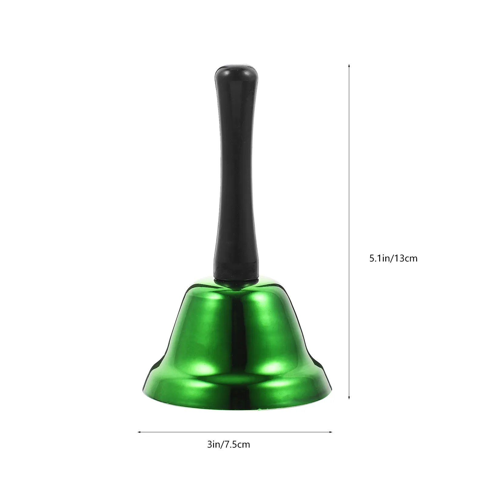 2Pcs Xmas Dinner Hand Bell Heavy Duty Bell for Reception Desk Bar Kitchen Emergency Assistance Festive Table