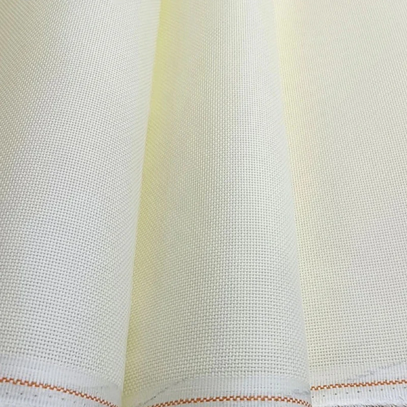 Top Quality Aida Embroidery Fabric, Cross Stitch Canvas, Cream, Beige, Ivory Color, 11CT 14CT 16CT 18CT, 100X150CM