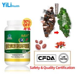 Lung Capsules Asthma Mucus Respiratory System Rhodiola Pueraria Mirifica Schisandra Chinensis Supplements