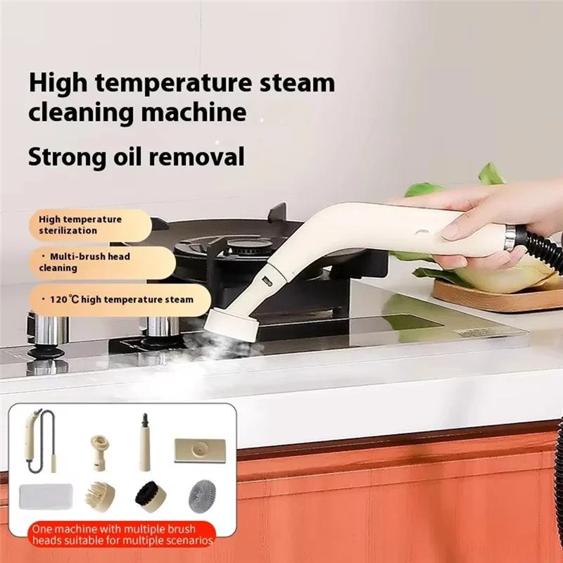 

KYCOR-Handheld Steam Cleaner Sterilizer For Home High Temperature Cleaning Device EU Plug