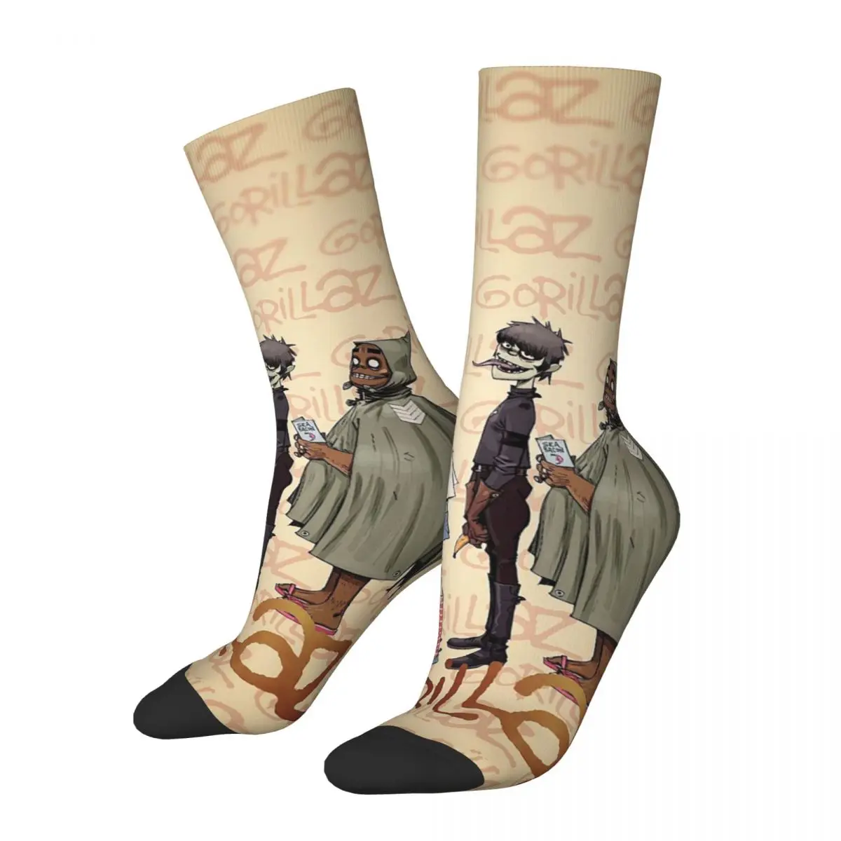 Musik Band Gorillaz Socken Männer Frauen Polyester Mode Socken Hip Hop Frühling Sommer Herbst Winter Socken Geschenke