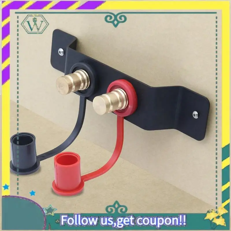 

Upgraded 48V 250A High Volt Battery Jump Panel Post Quick Easy Charging For ATV UTV RV Truck Water Resistant High Voltage Cables