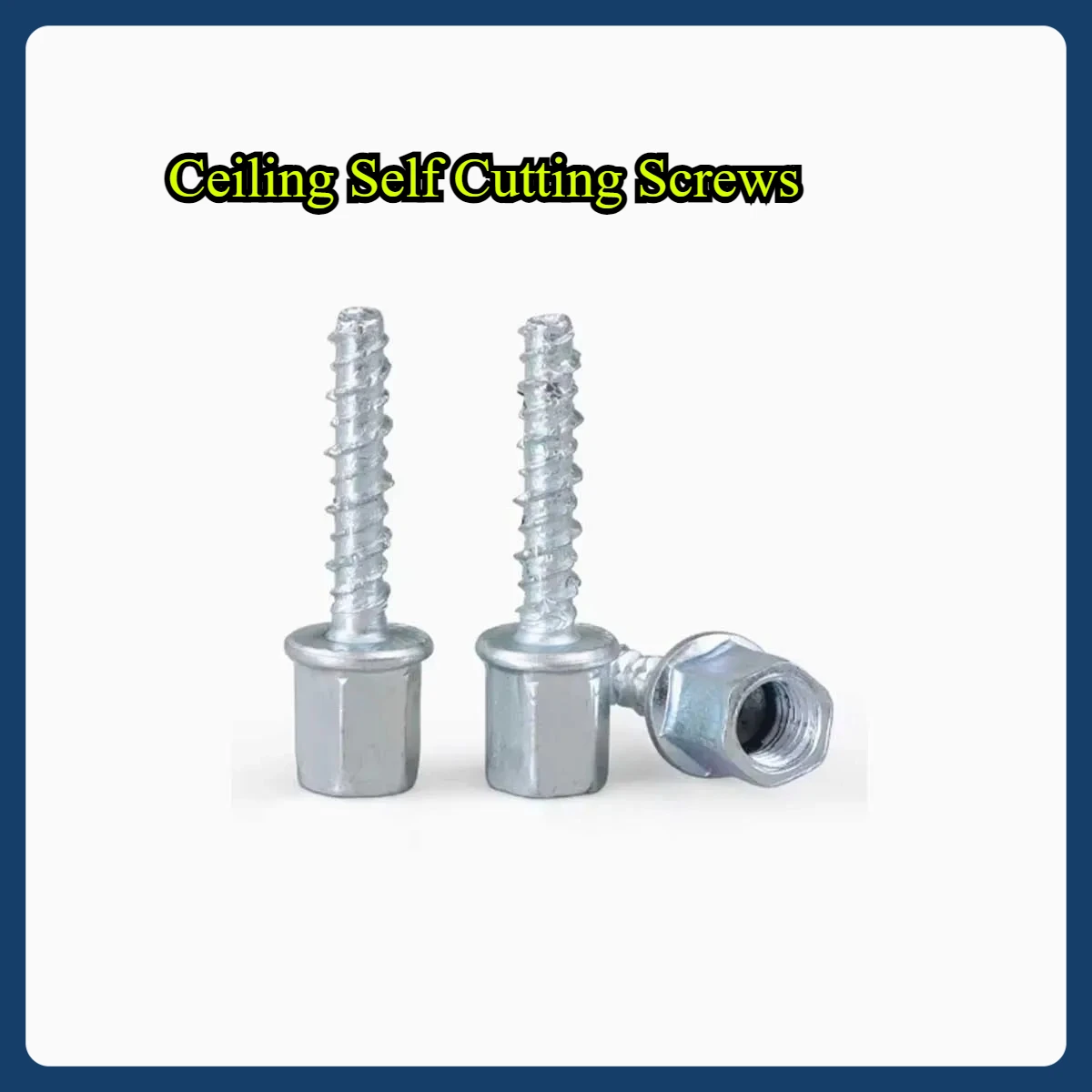 

Ceiling Self Cutting Screws/No Main Light Anchor Bolts, Concrete Self Cutting Quick Tooth Screw Connection And Fixation