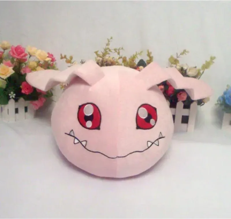 Koromon Plush Toy Anime Digimon Adventure YAGAMI TAICHI Pet Toy Cosplay Doll Pillow 22cm for Gift
