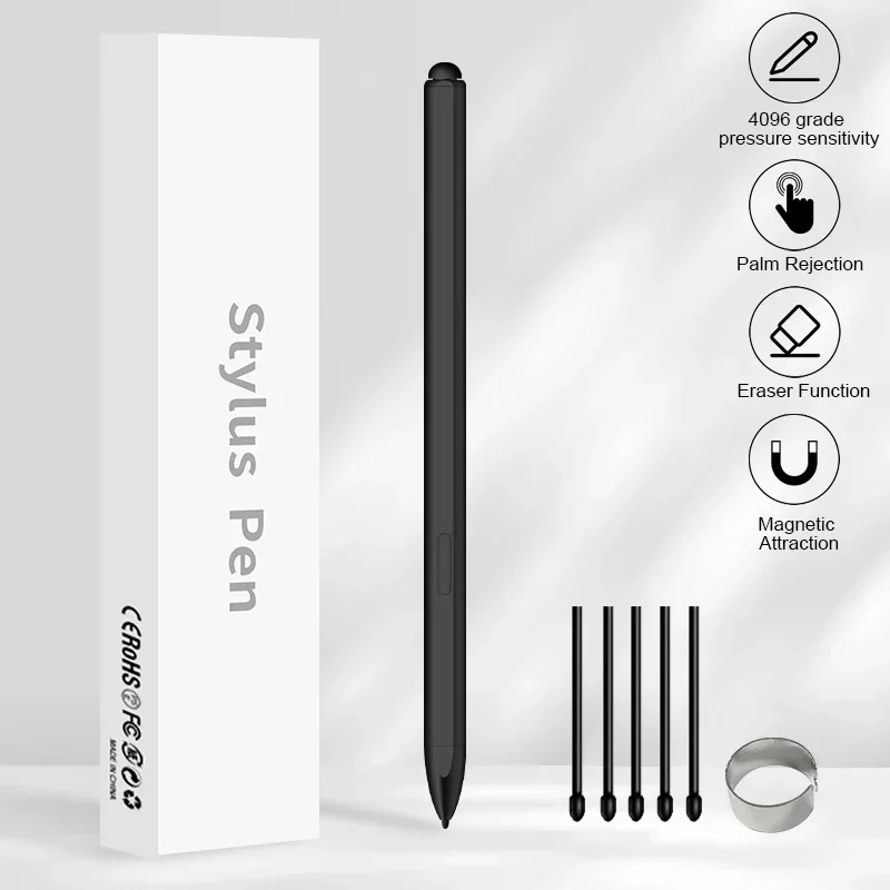 For ReMarkable 2 Pen with 4096 Pressure Sensitivity Eraser Palm Rejection Tilt Sensing EMR Stylus Pen For ReMarkable Accessories