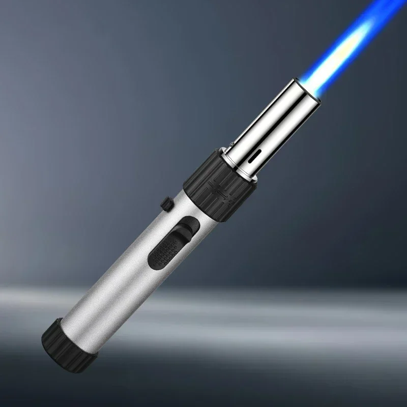 NONE Turbo Jet Flame Butane Gas Lighter 9