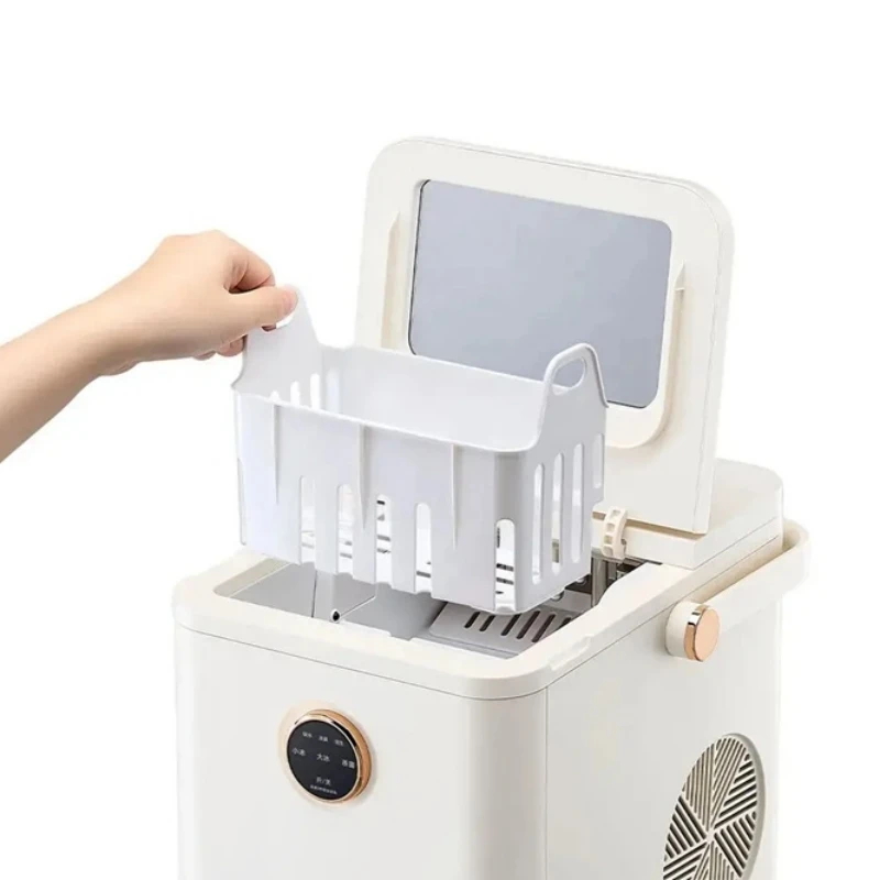 KASJ Q1 Q1 Automatic Ice Shaker 100 W Ice Cream Machine New Design Countertop Portable Mini Ice Making Machine Home cream Maker