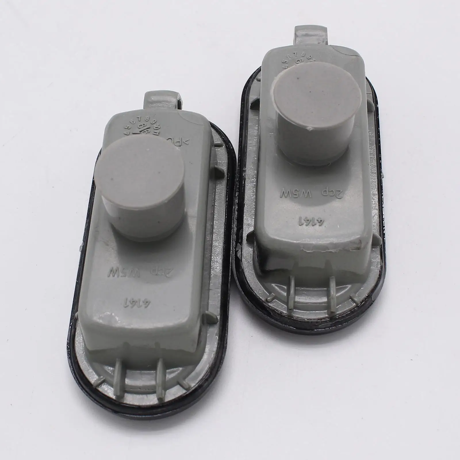 Automotive Front Bumper Side Marker Light Halogen Turn Signal Side Indicator Replacement Set Plastic for Car Parts