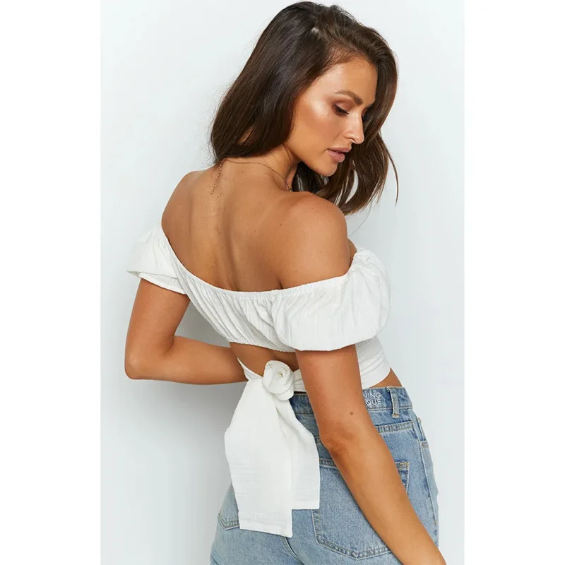 Women’s Sexy Exposed Navel Tube Tops Fashion Solid Color Off-the-shoulder Pullover Strapless Tops Wrap Tops y2k clothes summer