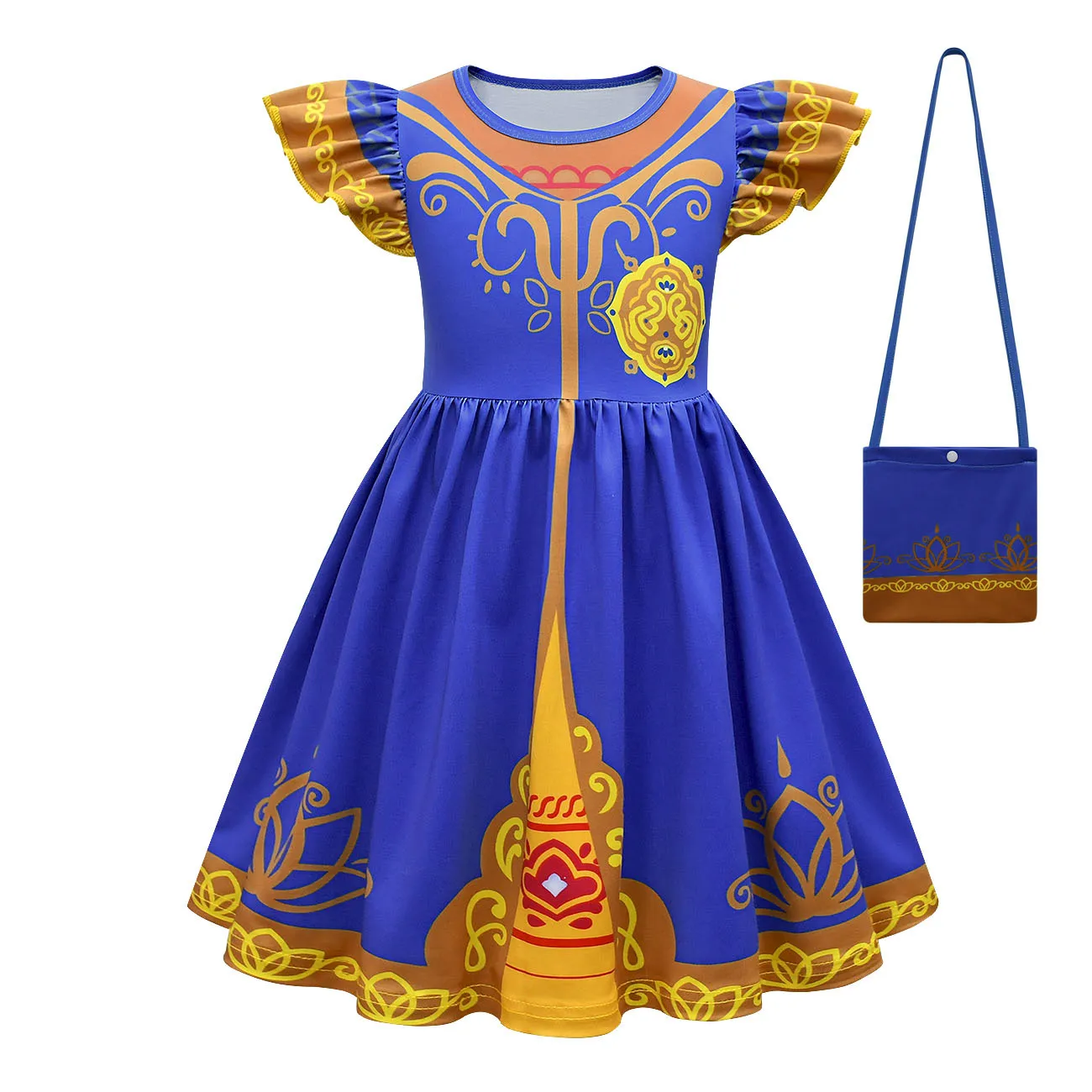 Anime Mädchen Halloween Mira Royal Detektiv Kleider Mädchen Cosplay Kostüme Prinzessin Mira Kleider tasche Kinder Geburtstags feier Kleidung