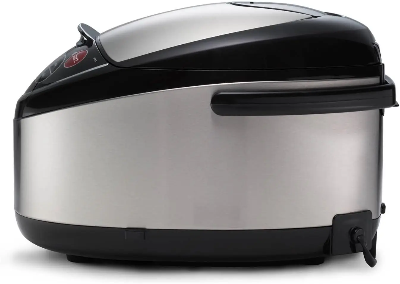 Micom Rice Cooker with Food Steamer, aço inoxidável, preto, 10 Cup, JAX-T18U-K, 10 Cup, fogão lento, Novo