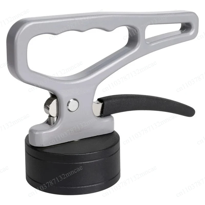 Handheld feeder with strong magnetic attraction and magnetic suction cup, used for transporting iron plates and steel tools