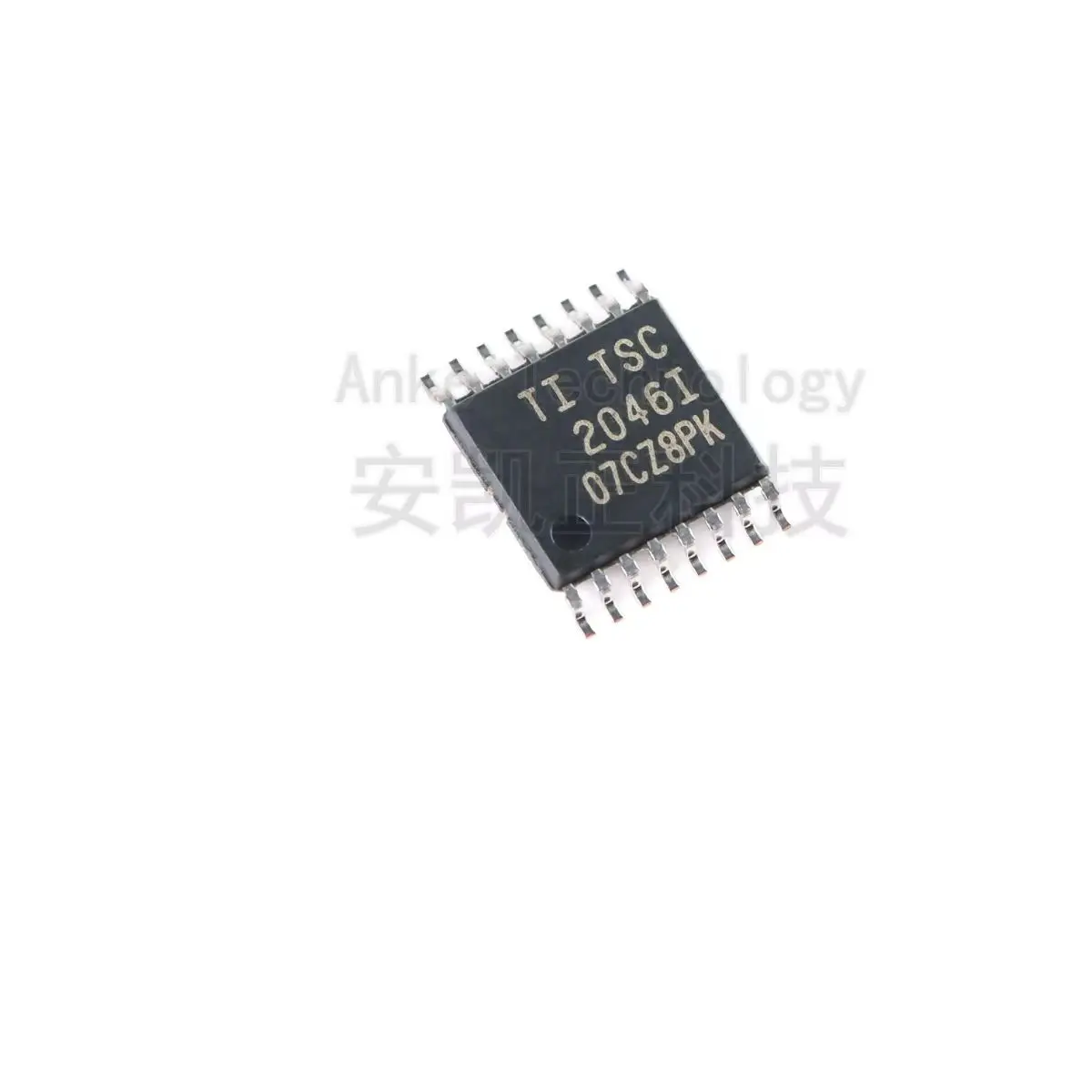Genuine Original Surface Mount TSC2046IPWR TSSOP-16 4-Wire Resistive Touch Screen Controller IC Chip 10PCS