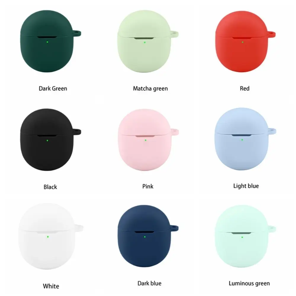 

Силиконовый чехол для наушников с защитой от падения и брелоком, защитный чехол для наушников, пылезащитный, против царапин для Google Pixel Buds 2a