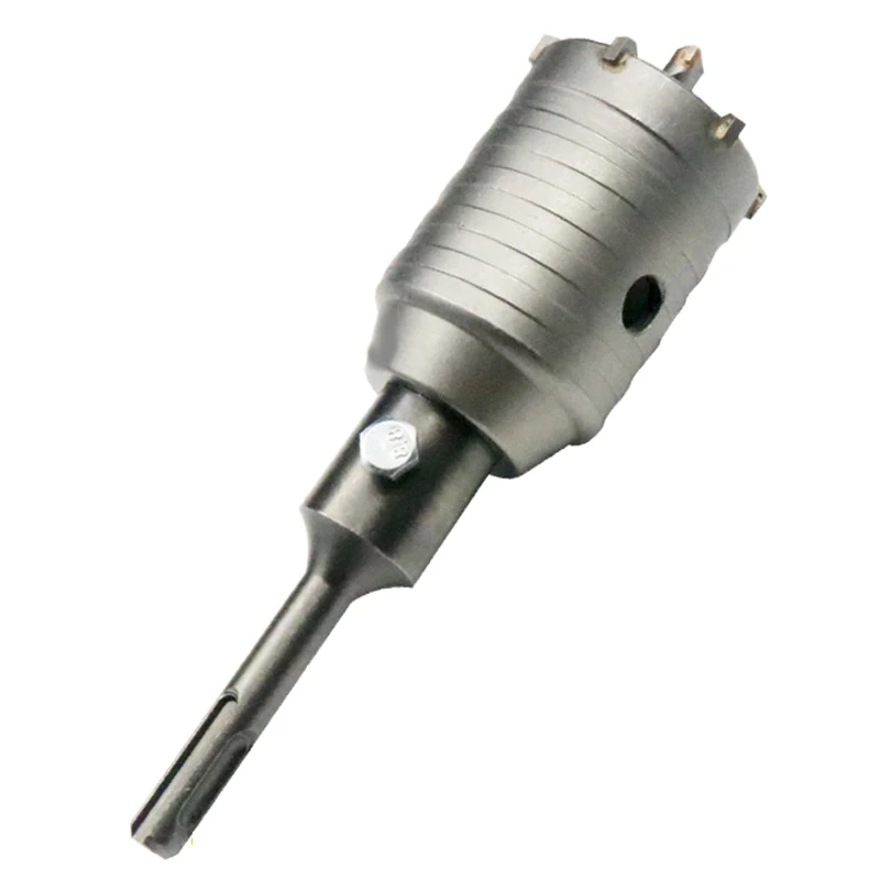 

1Pc 30-60MM Concrete Wall Hole Saw Hammer Drill Bit With Circular Shaft Cutting Tool Wall Center Drill Masonry Cement Block