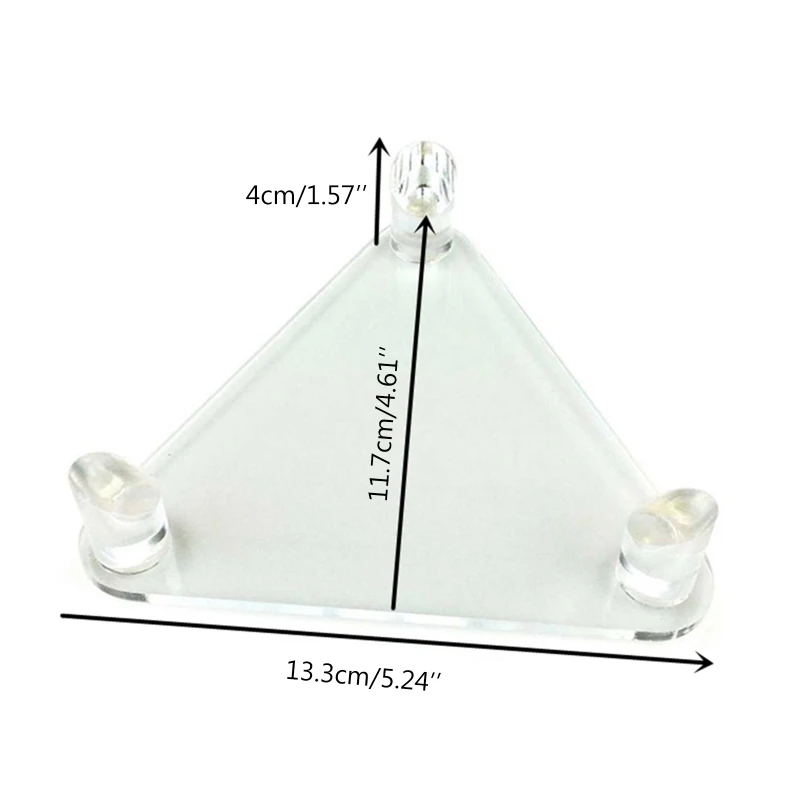 Acrylic Ball Stand Display Holder Rack Support Base For Soccer Volleyball Basketball Football Ball