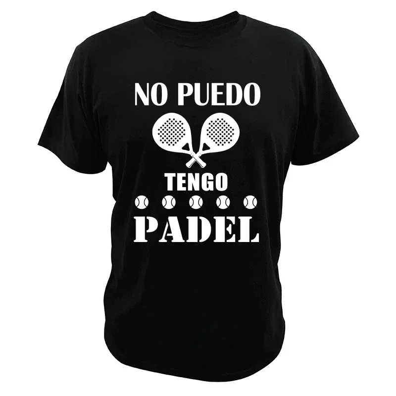 Padel Padel Divertido T-shirt Funny  Casual Soft Premium Men's Clothing Tee Shirt Graphic  Tops Harajuku Rick and Morty